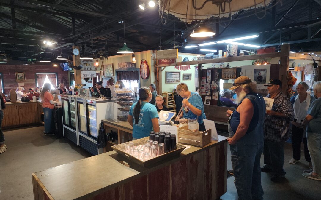 Long line at Farmers daughter.